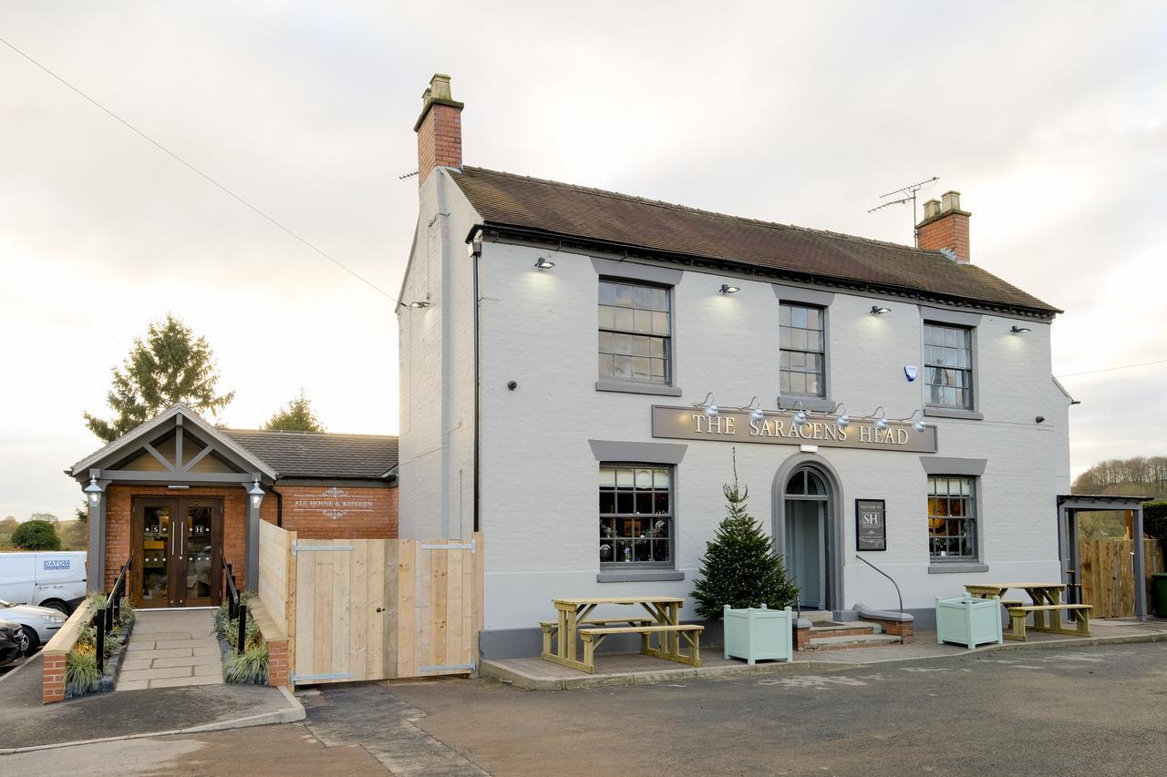 The Saracens Head Panzió Stafford Kültér fotó